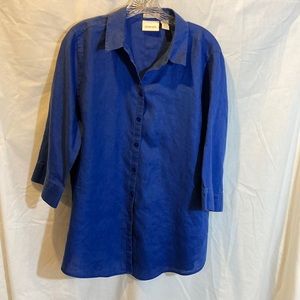 Linen button down shirt